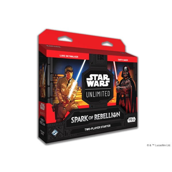 Star Wars Unlimited - Deck Luck y Darth - 01 Spark of Rebellion - Inglés - Cartas Star Wars Original Sellado Tcg Jcc